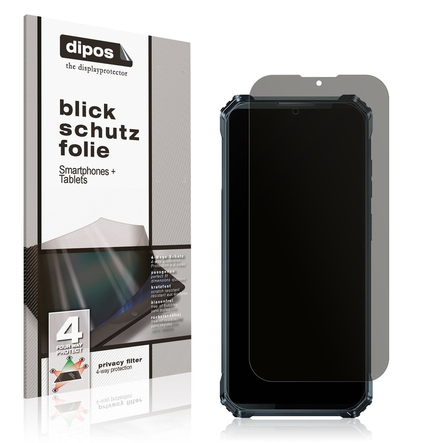 Blickschutzfolie für Oukitel WP28S matt Schutzfoli (1)