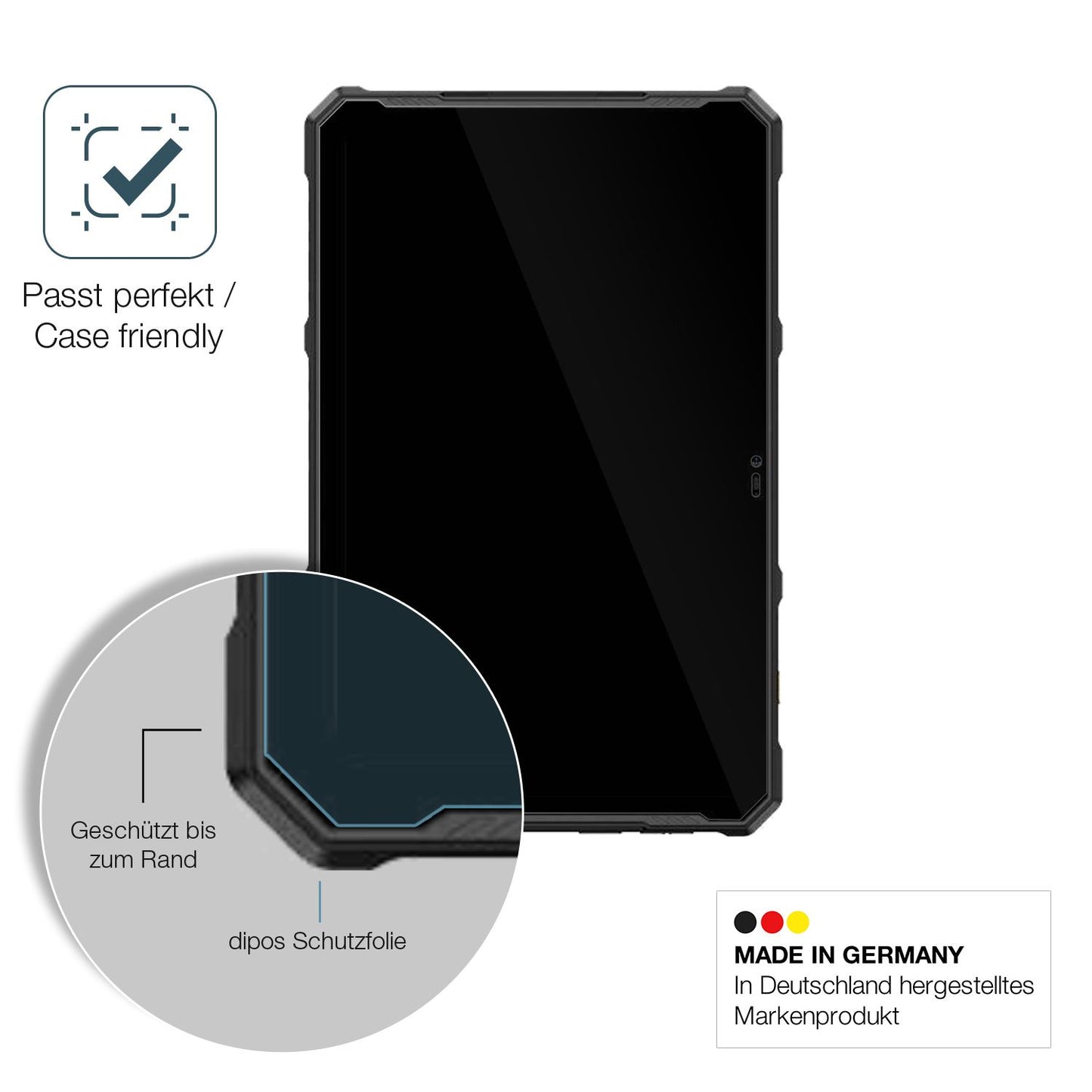 2x 9H Schutzfolie für Ulefone Armor Pad 4 Ultra 5G (6)