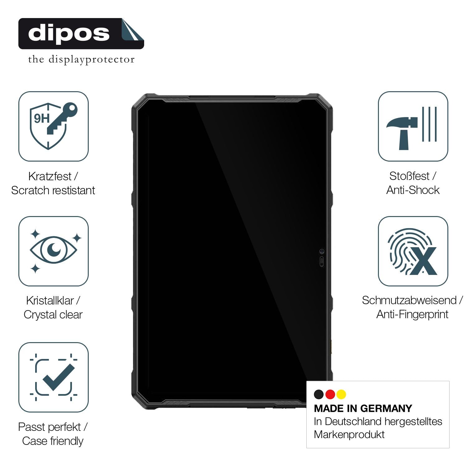 2x 9H Schutzfolie für Ulefone Armor Pad 4 Ultra 5G (7)