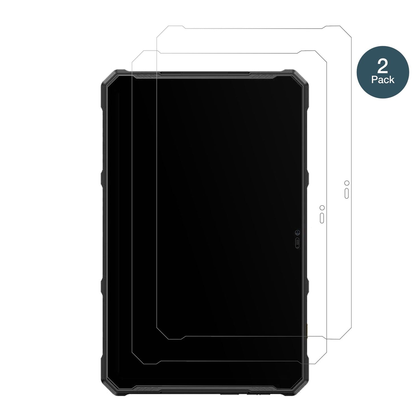 2x 9H Schutzfolie matt für Ulefone Armor Pad 4 Ult (2)