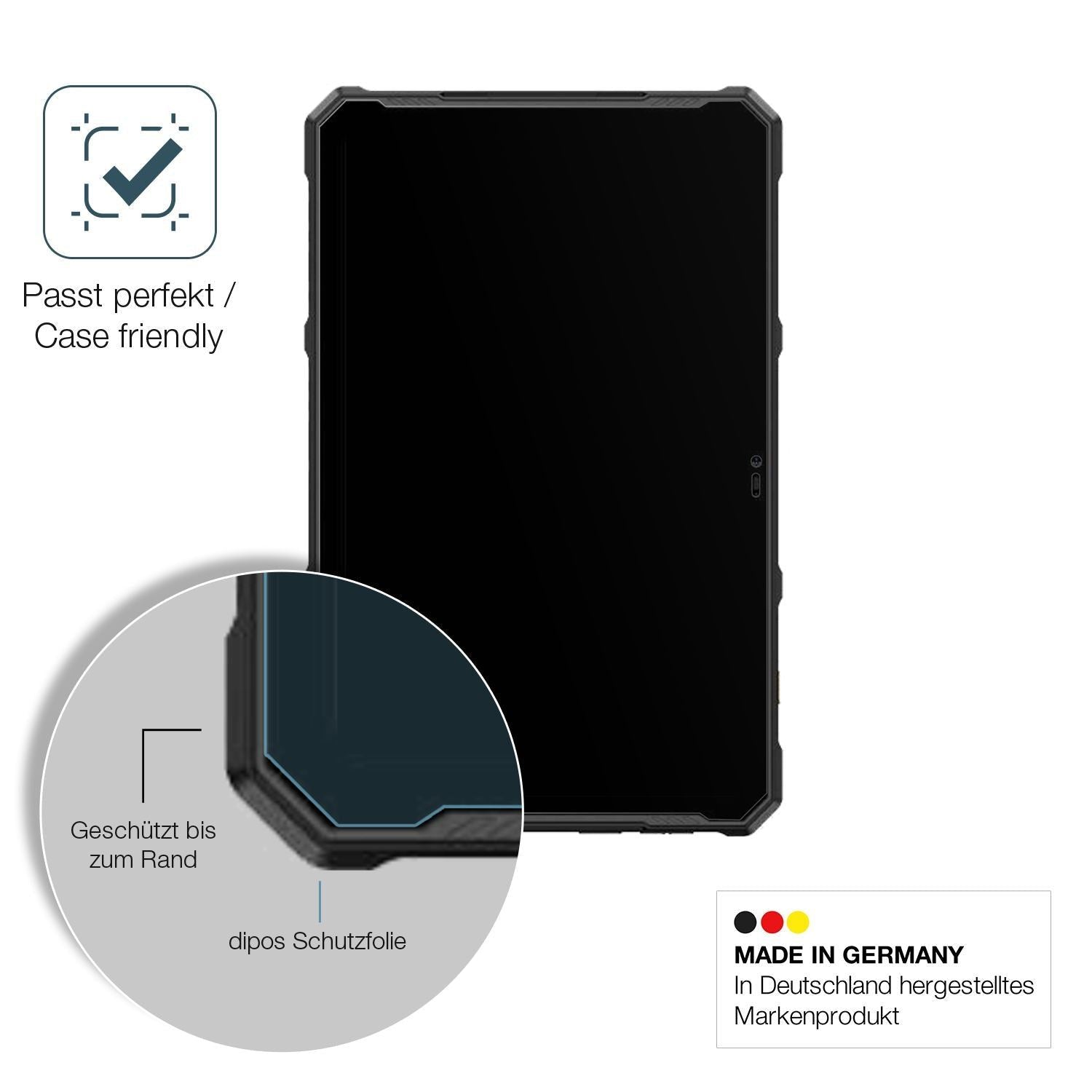 2x 9H Schutzfolie matt für Ulefone Armor Pad 4 Ult (6)