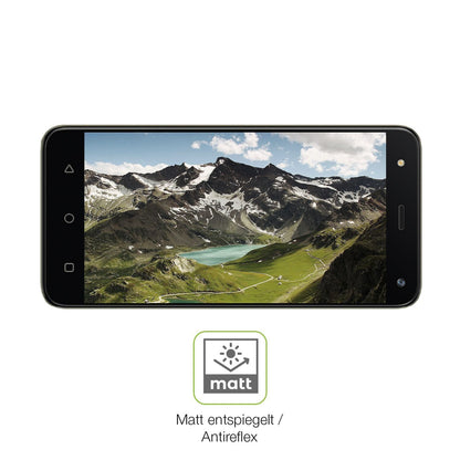 2x Full Cover Schutzfolie matt für Mobicel MX3 (5)