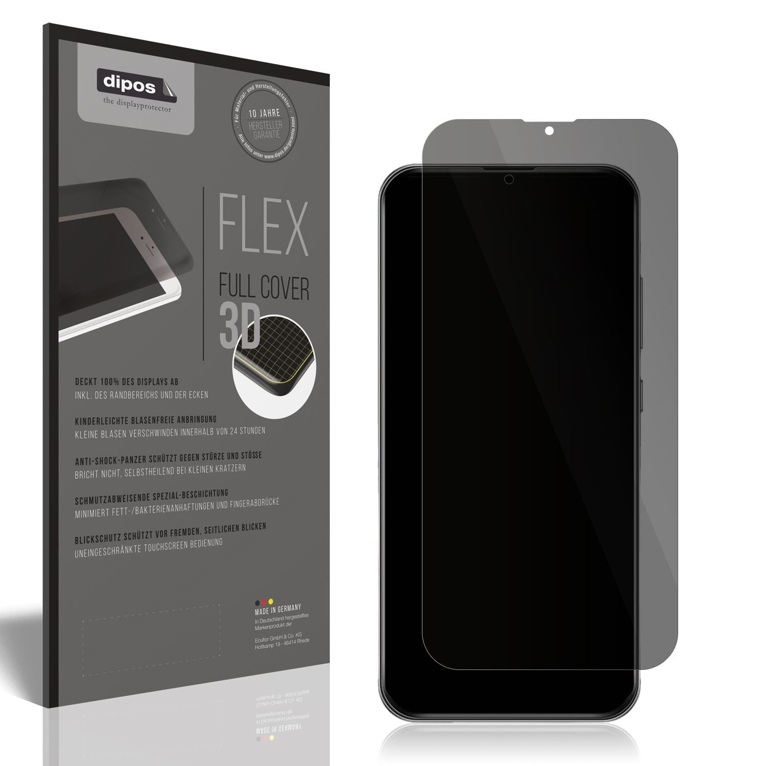 Full Cover Privacy Blickschutzfolie für XGODY V50 (1)