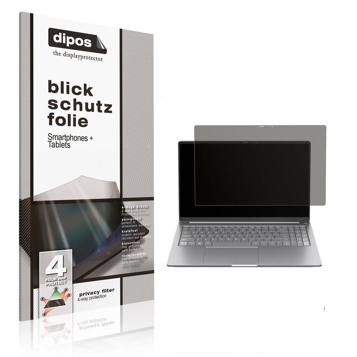 Blickschutzfolie für N-One NBook HX matt Schutzfol (1)