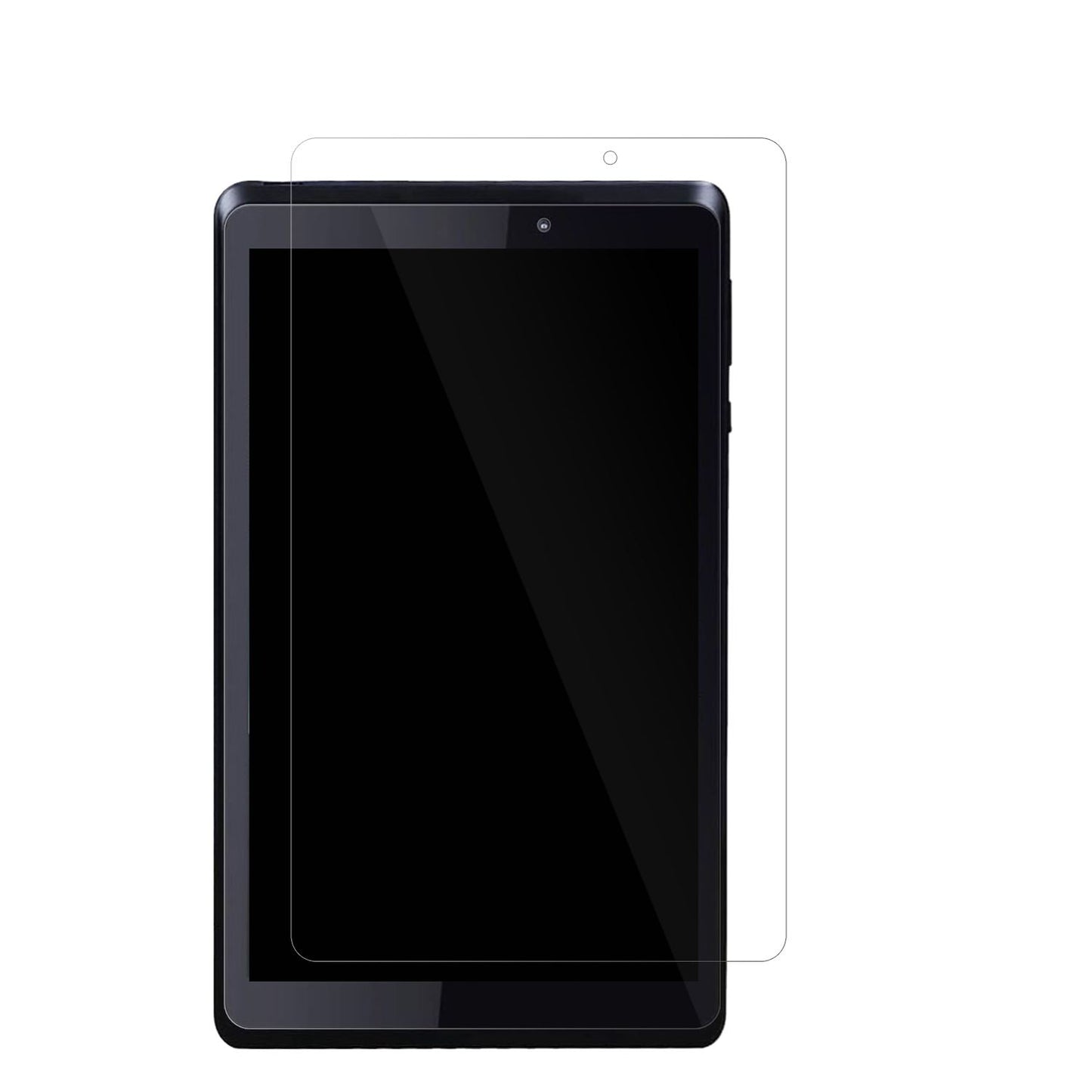 2x Schutzfolie klar für C Idea 8 Zoll Display-Schu (2)