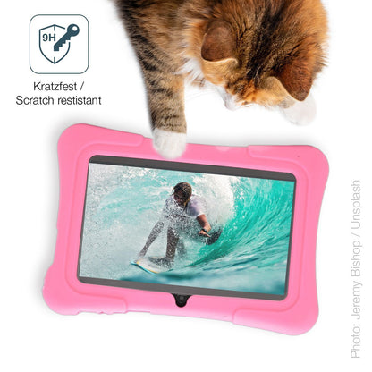 2x 9H Schutzfolie matt für Plyisty Kids Tablet 7 Z (3)