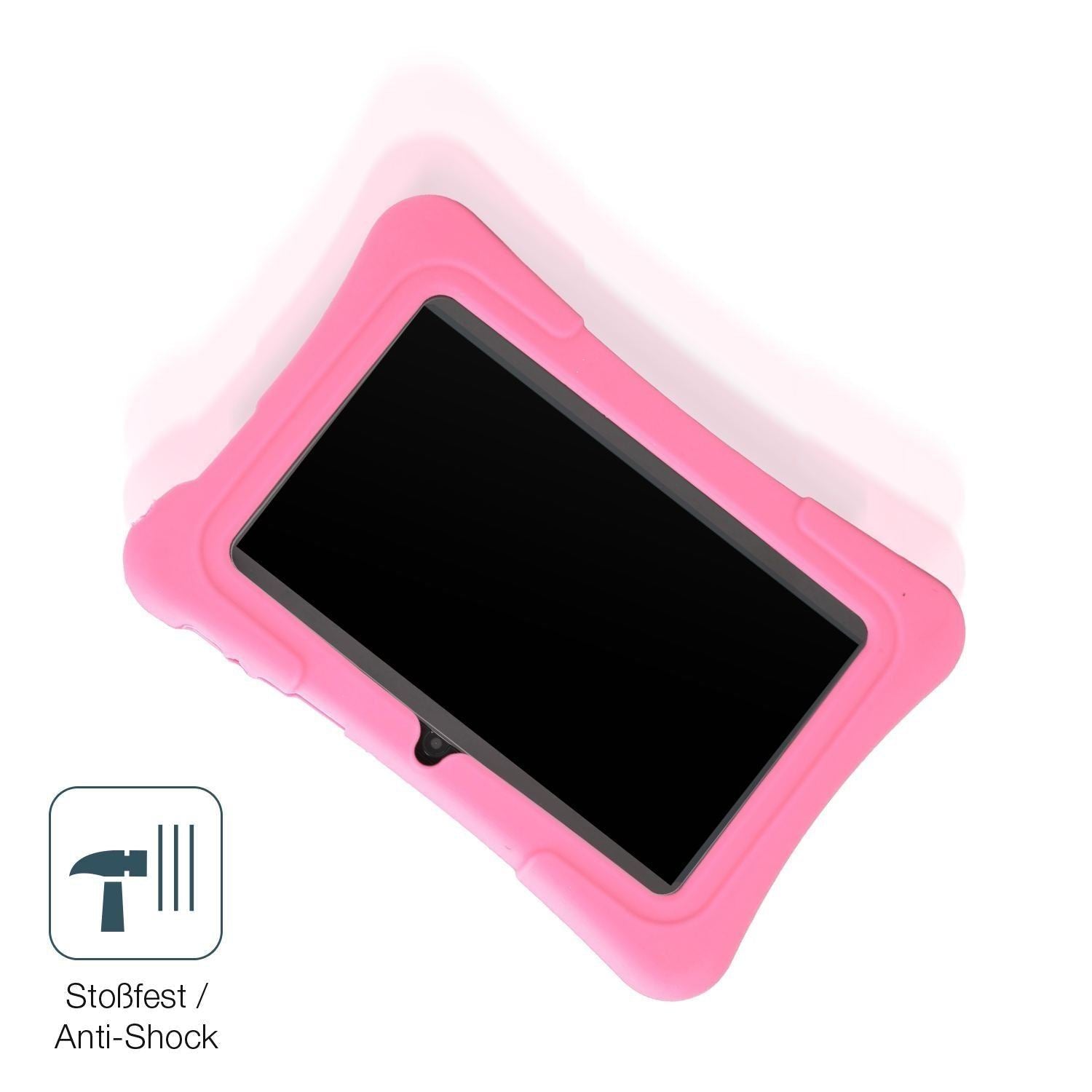 2x 9H Schutzfolie matt für Plyisty Kids Tablet 7 Z (4)