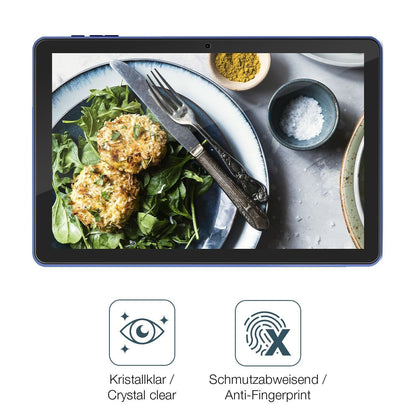 2x Schutzfolie klar für Pritom 10 Zoll Tablet Disp (4)