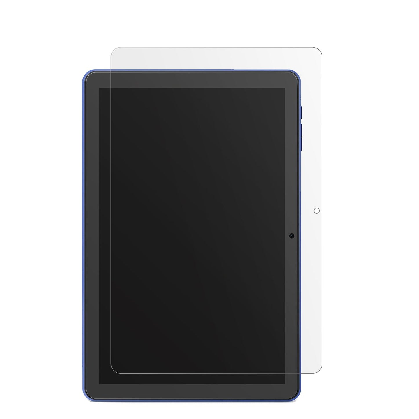 2x Schutzfolie matt für Pritom 10 Zoll Tablet Disp (2)
