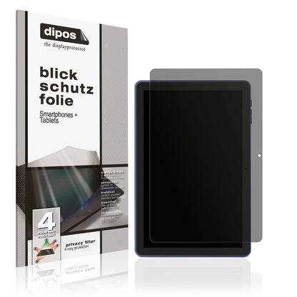 Blickschutzfolie für Pritom 10 Zoll Tablet matt Sc (1)