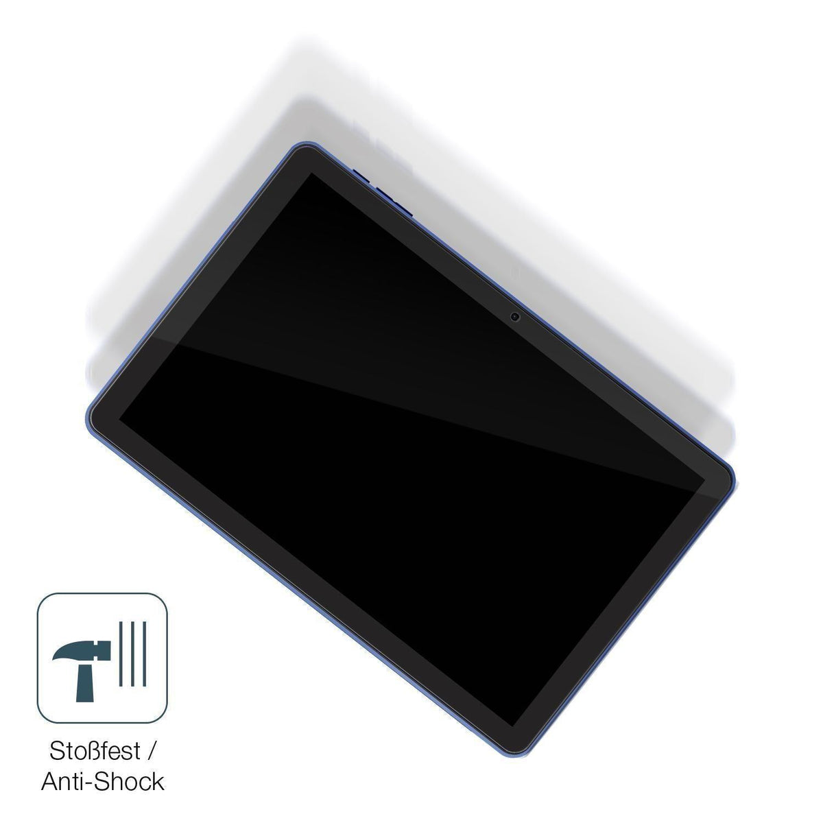 2x 9H Schutzfolie für Pritom 10 Zoll Tablet Panzer (4)