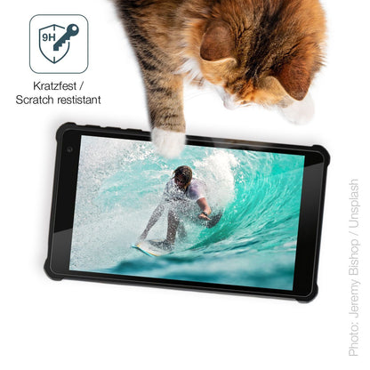 2x 9H Schutzfolie für Pritom 7 Zoll Tablet Panzerf (3)