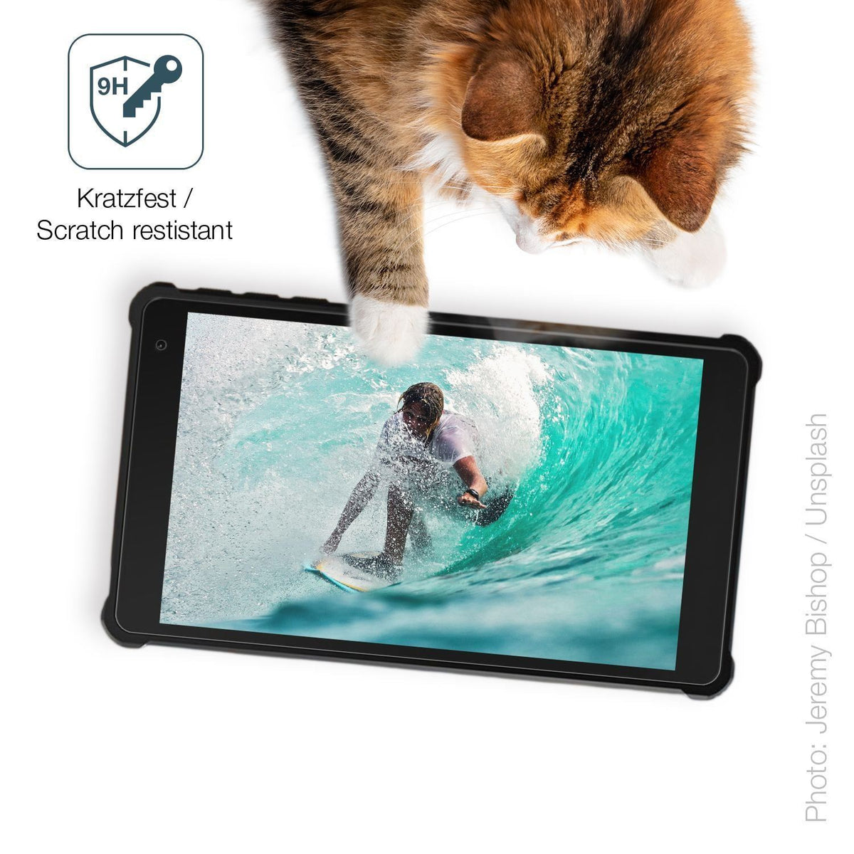 2x 9H Schutzfolie matt für Pritom 7 Zoll Tablet Pa (3)
