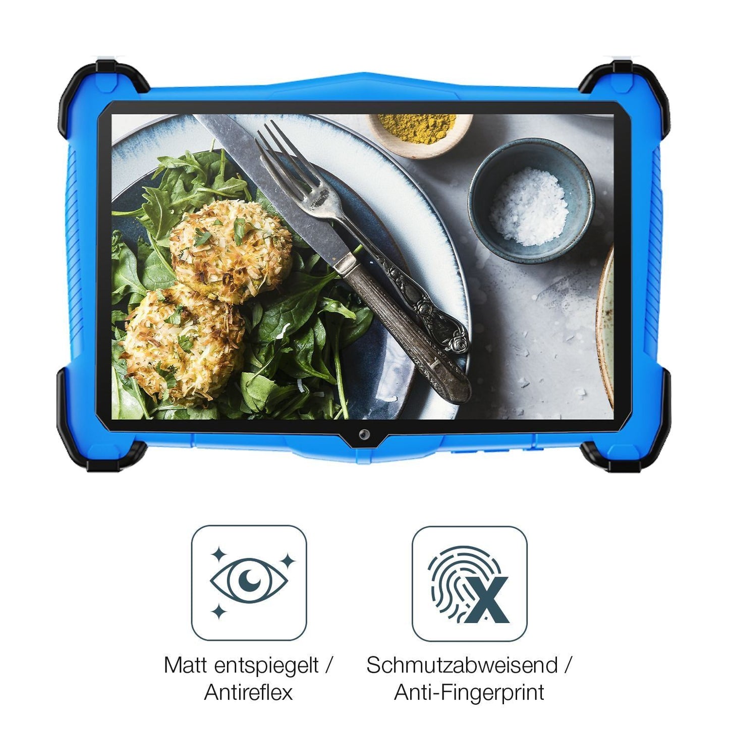 2x Schutzfolie matt für EagleSoar Kinder Tab 7 Zol (4)