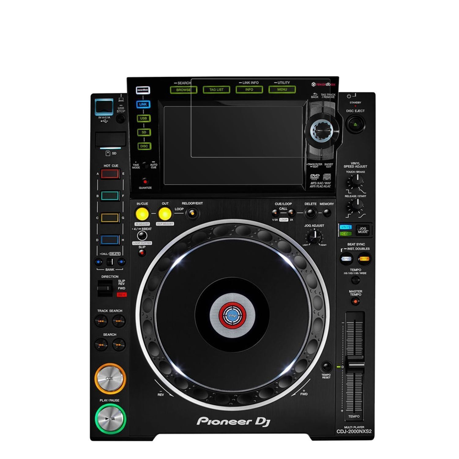2x Schutzfolie matt für Pioneer CDJ-2000NXS2 Displ (2)