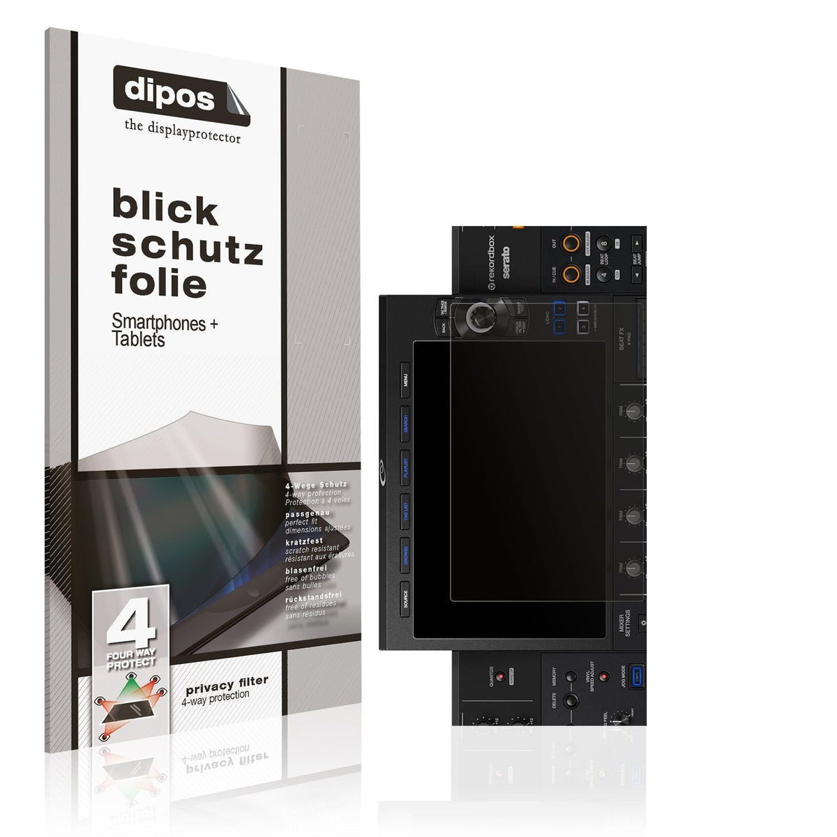 Blickschutzfolie für Pioneer XDJ-AZ matt Schutzfol (1)