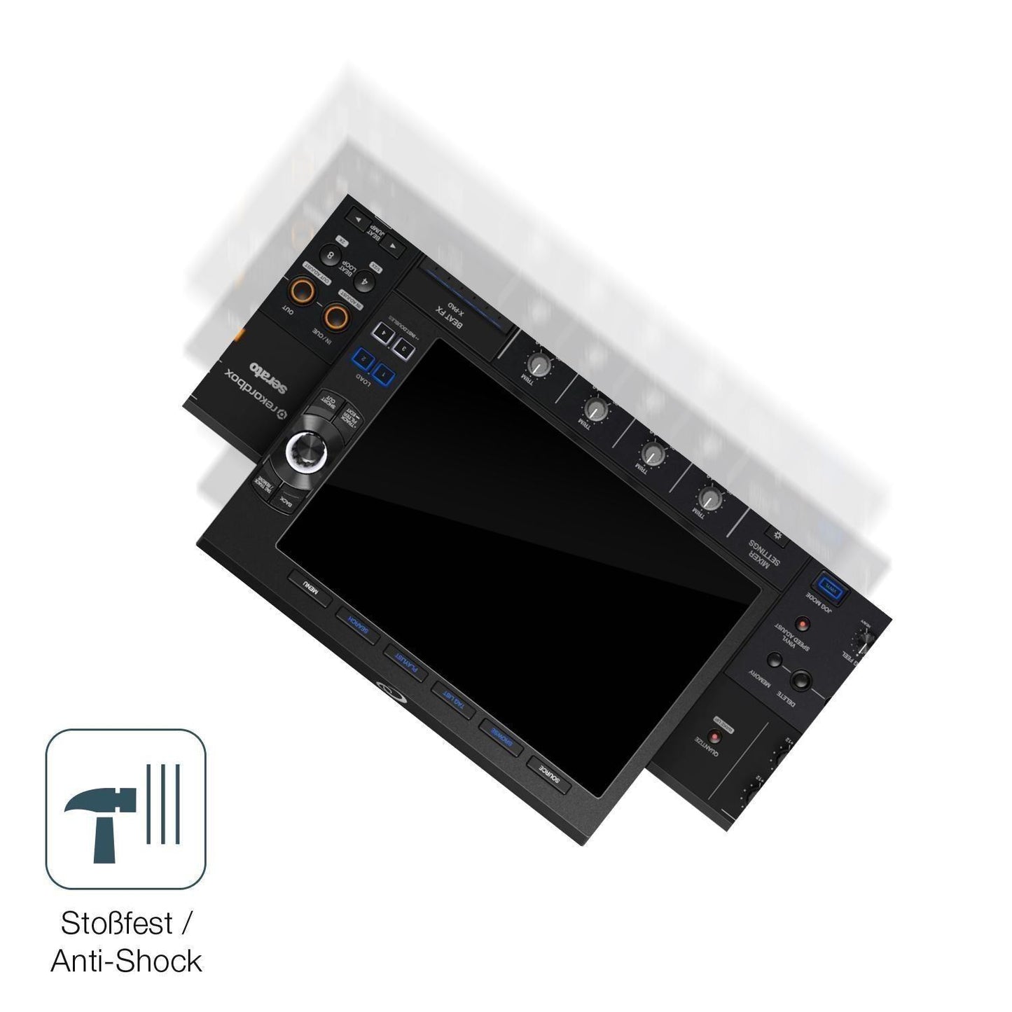 2x 9H Schutzfolie für Pioneer XDJ-AZ Panzerfolie (4)