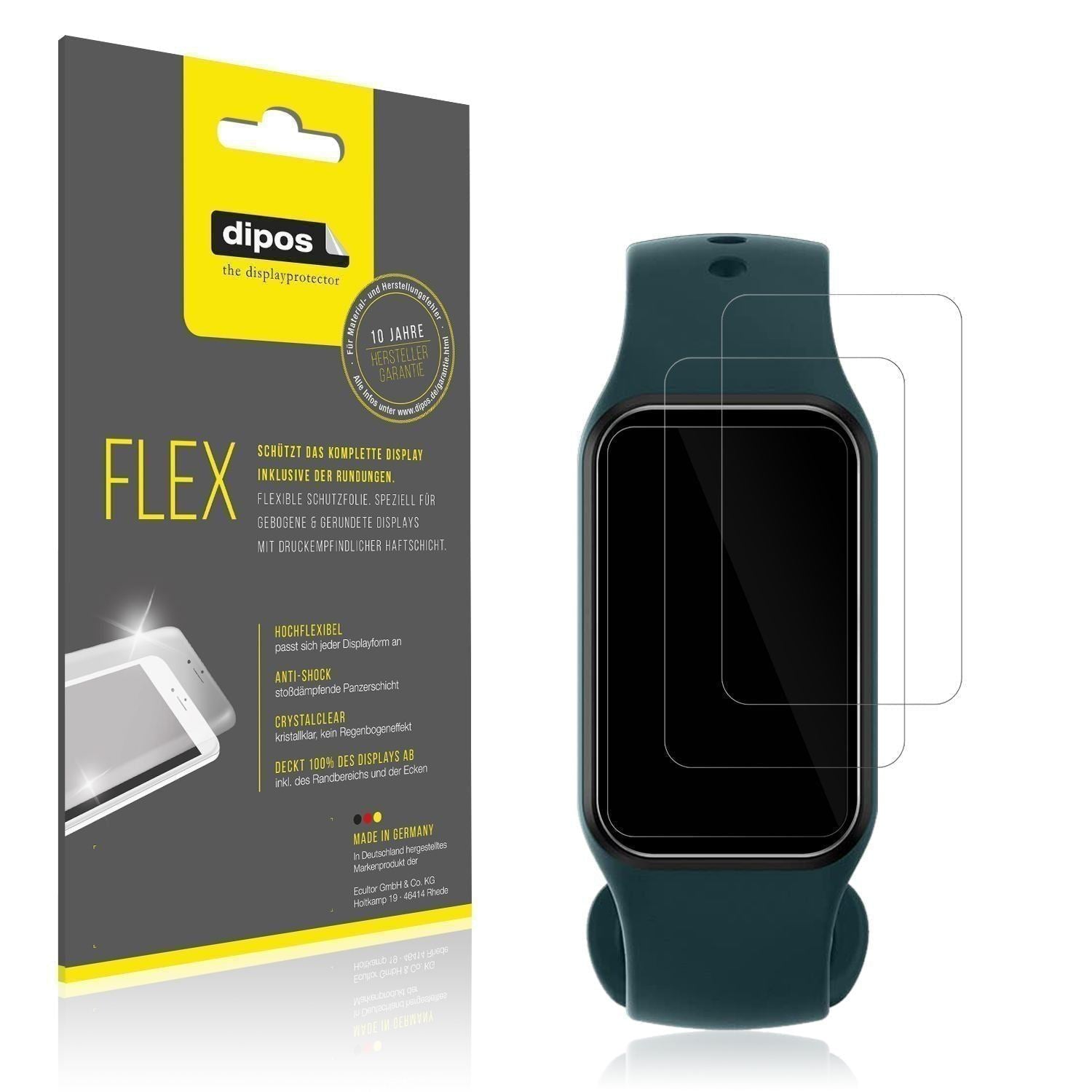 2x 3D Full Cover Schutzfolie für Blackview R10 Sma (1)