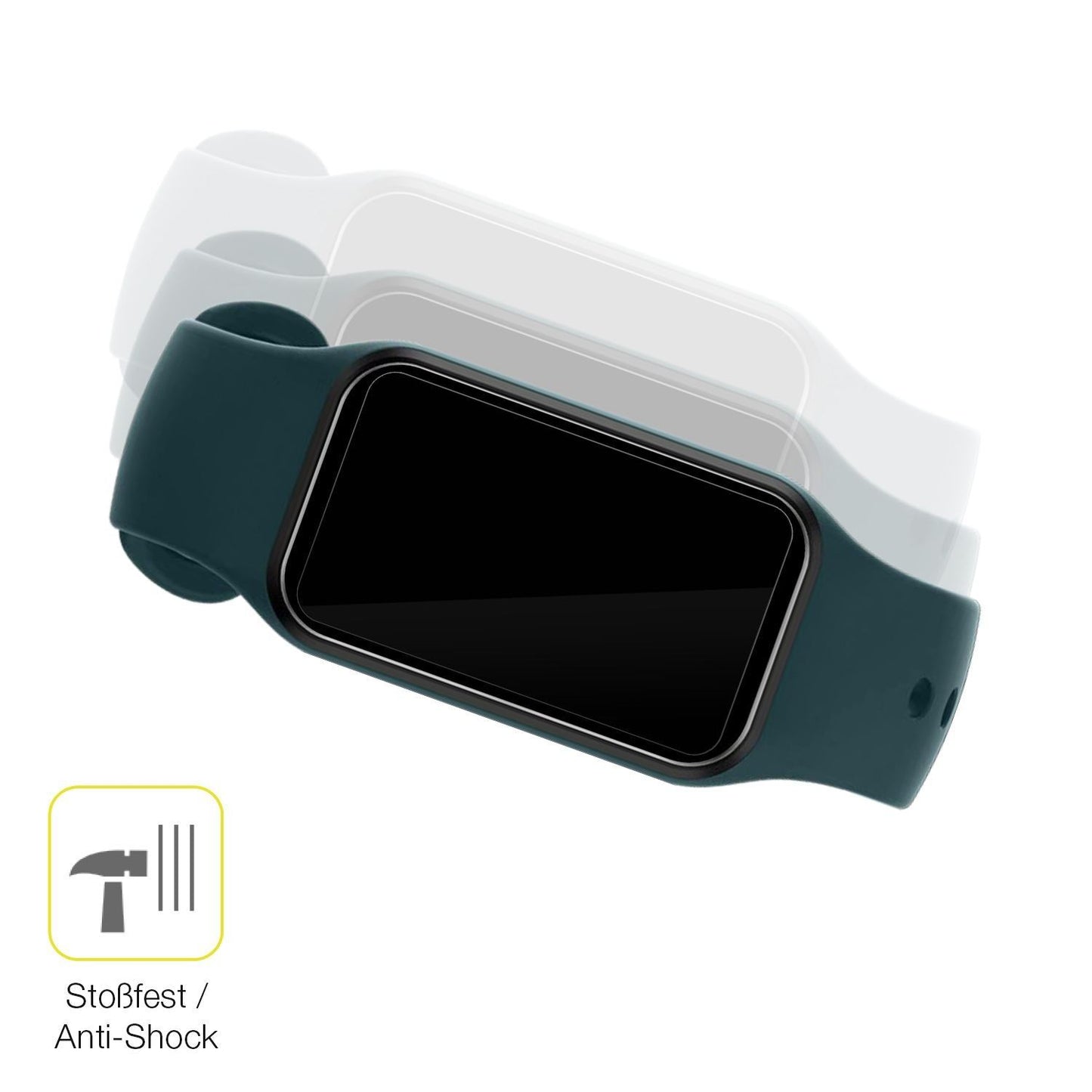 2x 3D Full Cover Schutzfolie für Blackview R10 Sma (4)