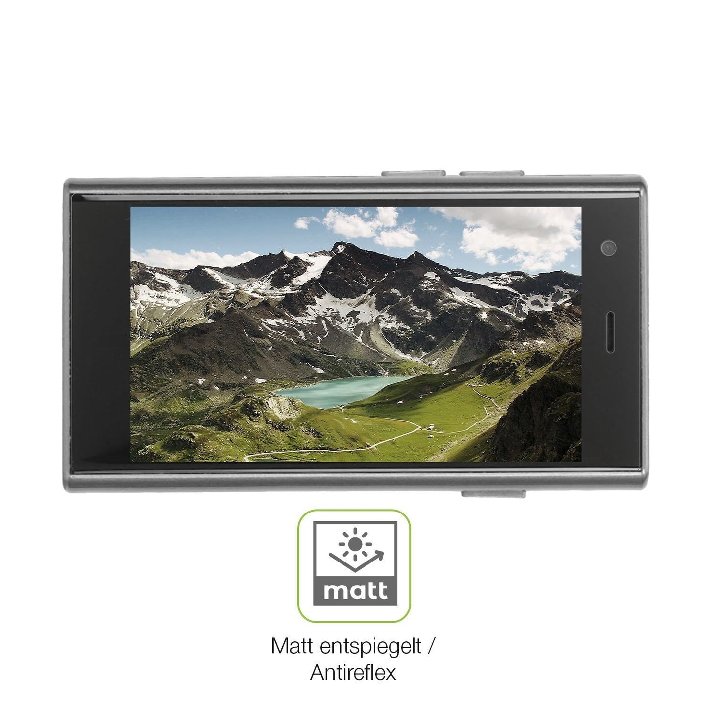 2x Full Cover Schutzfolie matt für ATEVENSE S23 3G (5)