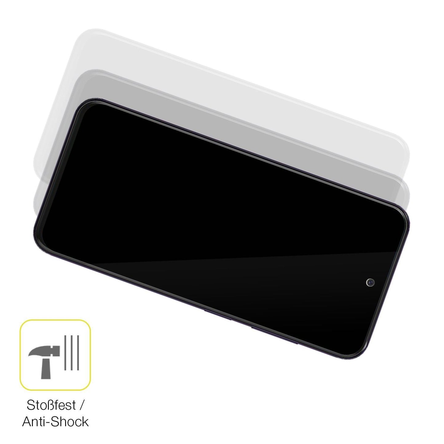 2x 3D Full Cover Schutzfolie für BLU Bold K30 (4)
