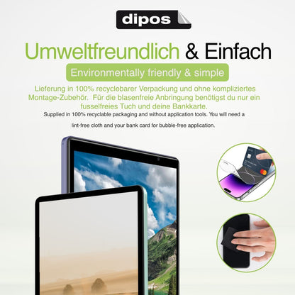 2x Schutzfolie matt für Acepad A170 10.4 Display-S (4)