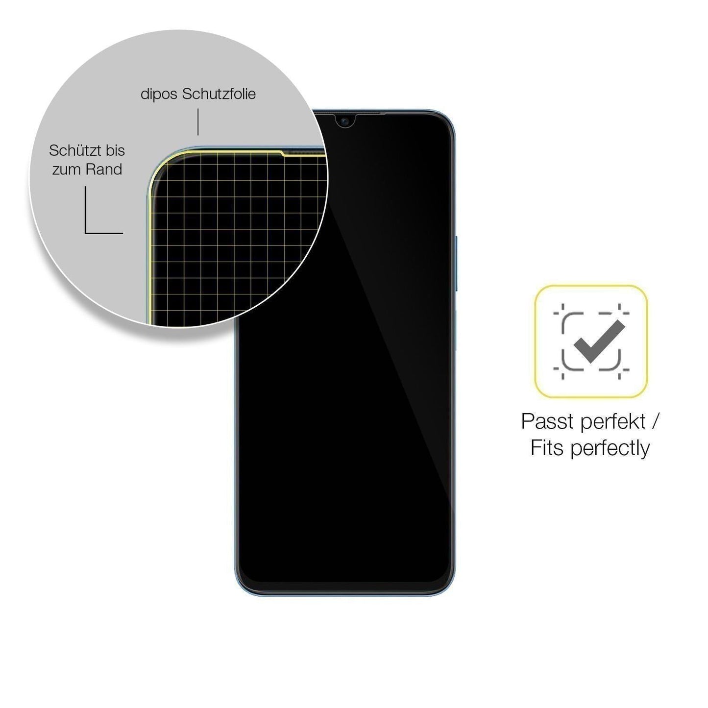 2x 3D Full Cover Schutzfolie für Honor X8 5G (6)