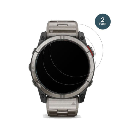 2x 9H Schutzfolie matt für Garmin quatix 7X Panzer (2)
