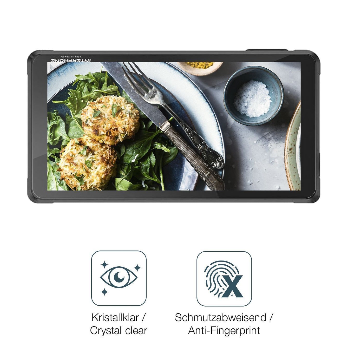 2x 9H Schutzfolie für Interphone RideSync Panzerfo (5)
