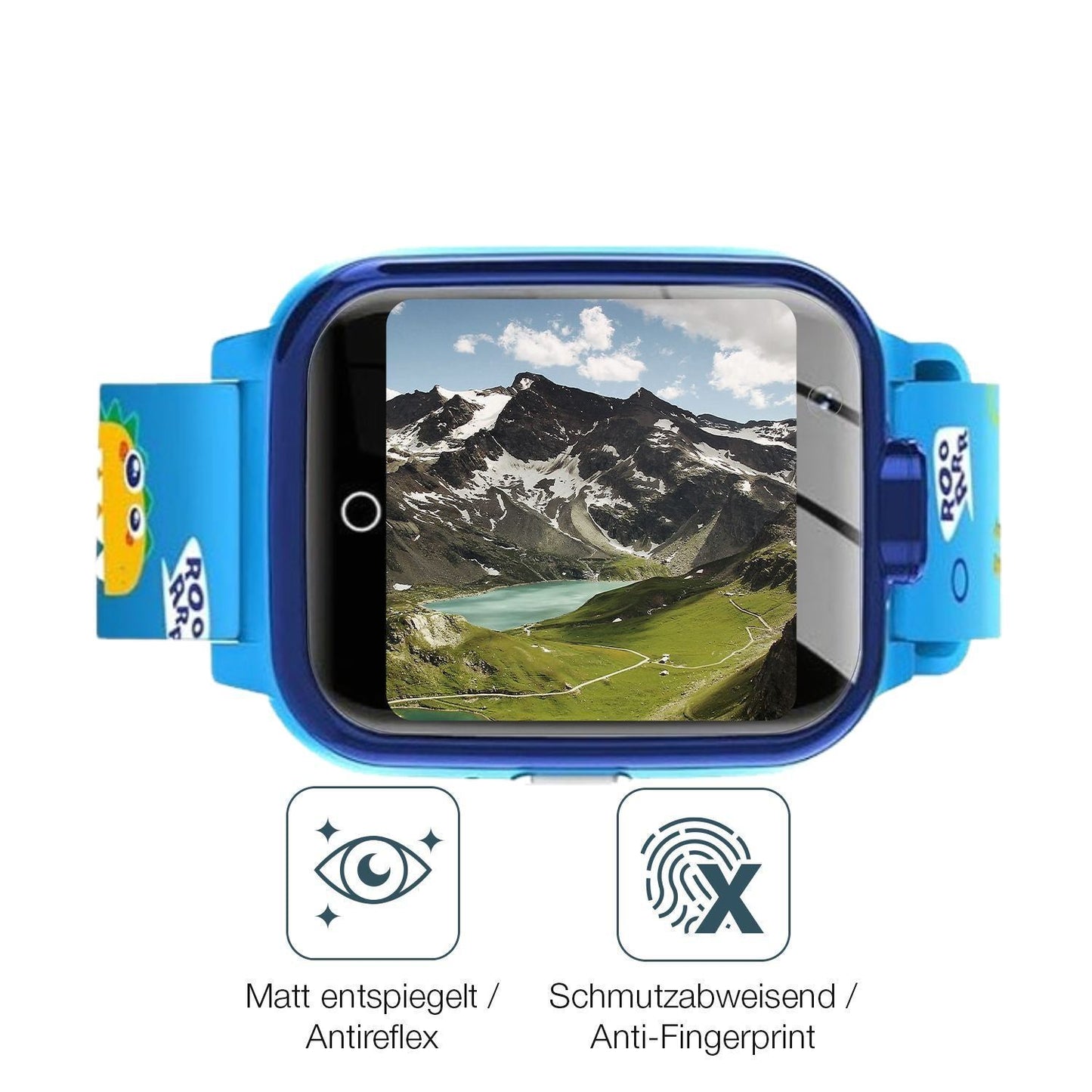 6x Schutzfolie matt für LiveGo T10-T13 Display-Sch (4)