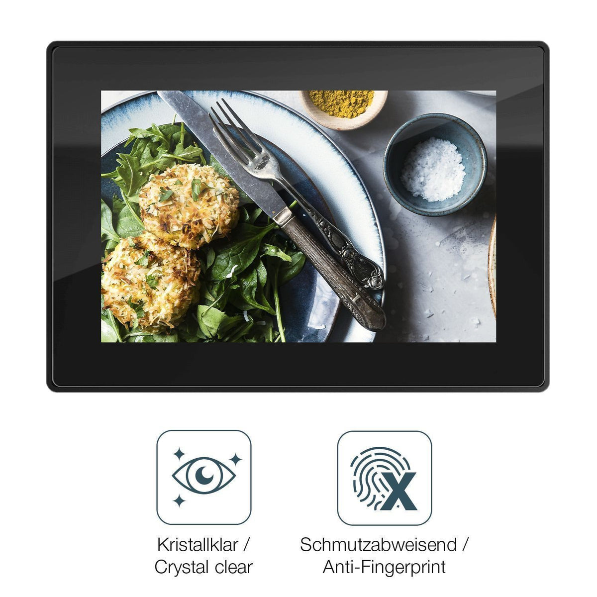 2x Schutzfolie klar für Exor eX210 Display-Schutzf (4)