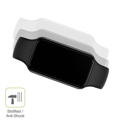2x Full Cover Schutzfolie matt für Huami Amazfit B (4)