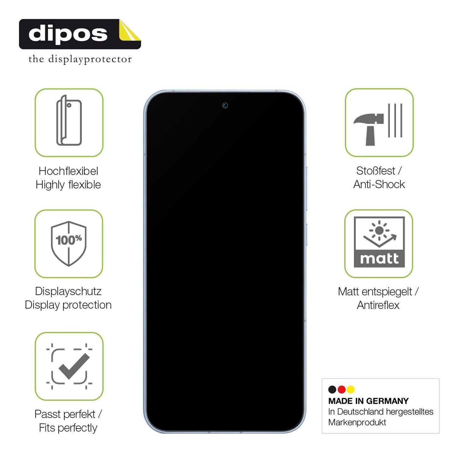 2x Full Cover Schutzfolie matt für Oppo Reno 13 Pr (7)