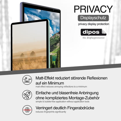 Blickschutzfolie für Dmoao D5 matt Schutzfolie Pri (4)