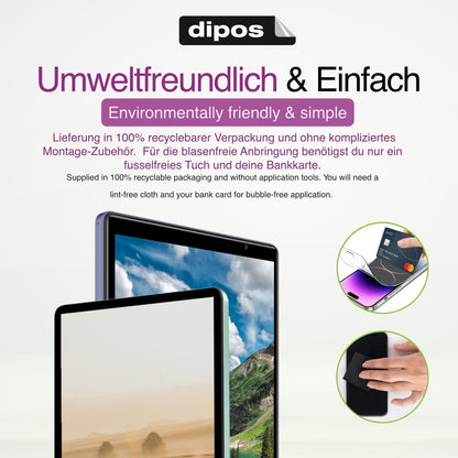 2x Schutzfolie klar für Onyx Boox Darwin 8 Display (4)