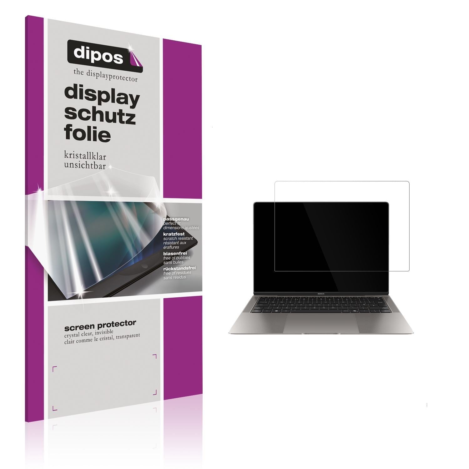 2x Schutzfolie klar für Honor MagicBook Art 14 Dis (1)