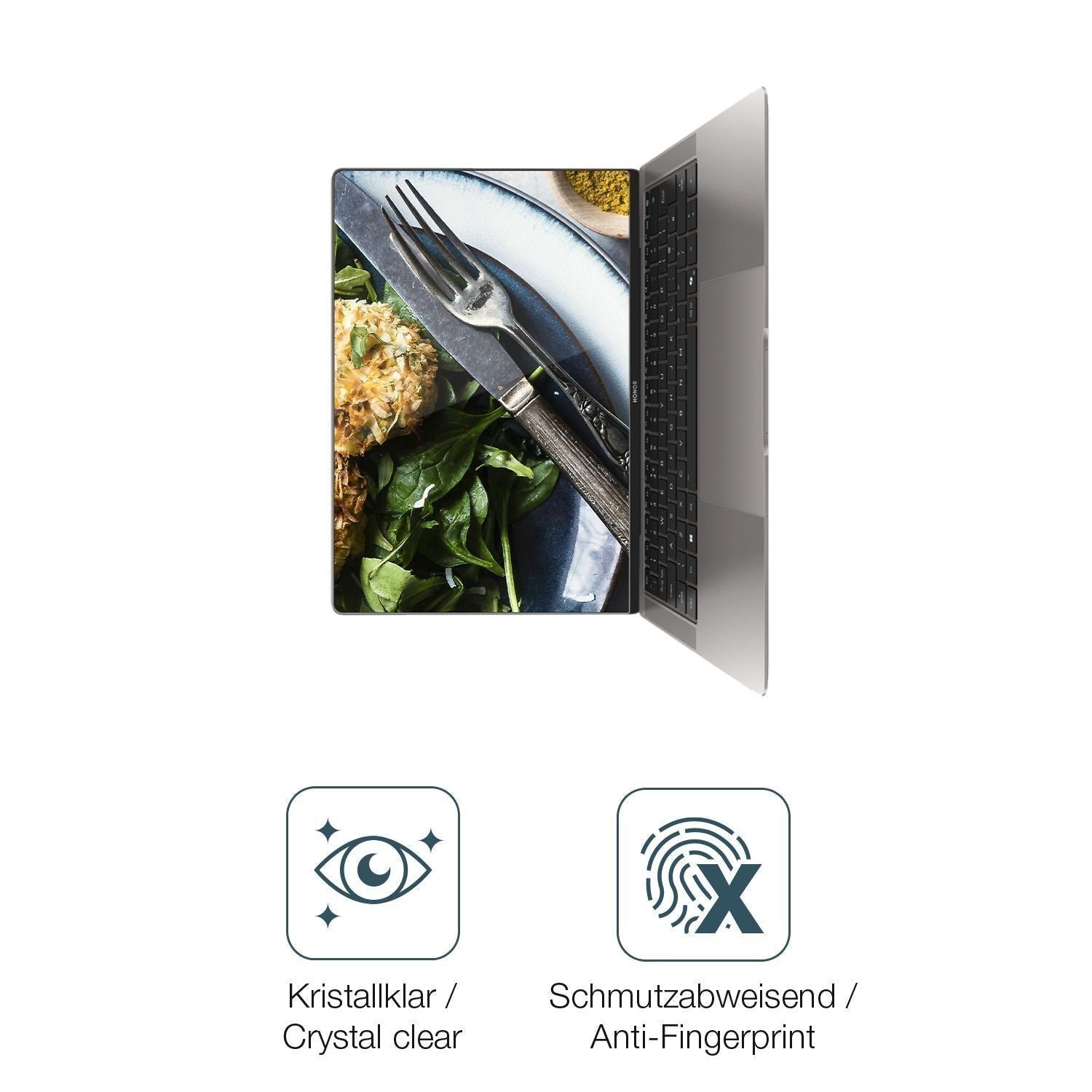 2x Schutzfolie klar für Honor MagicBook Art 14 Dis (4)