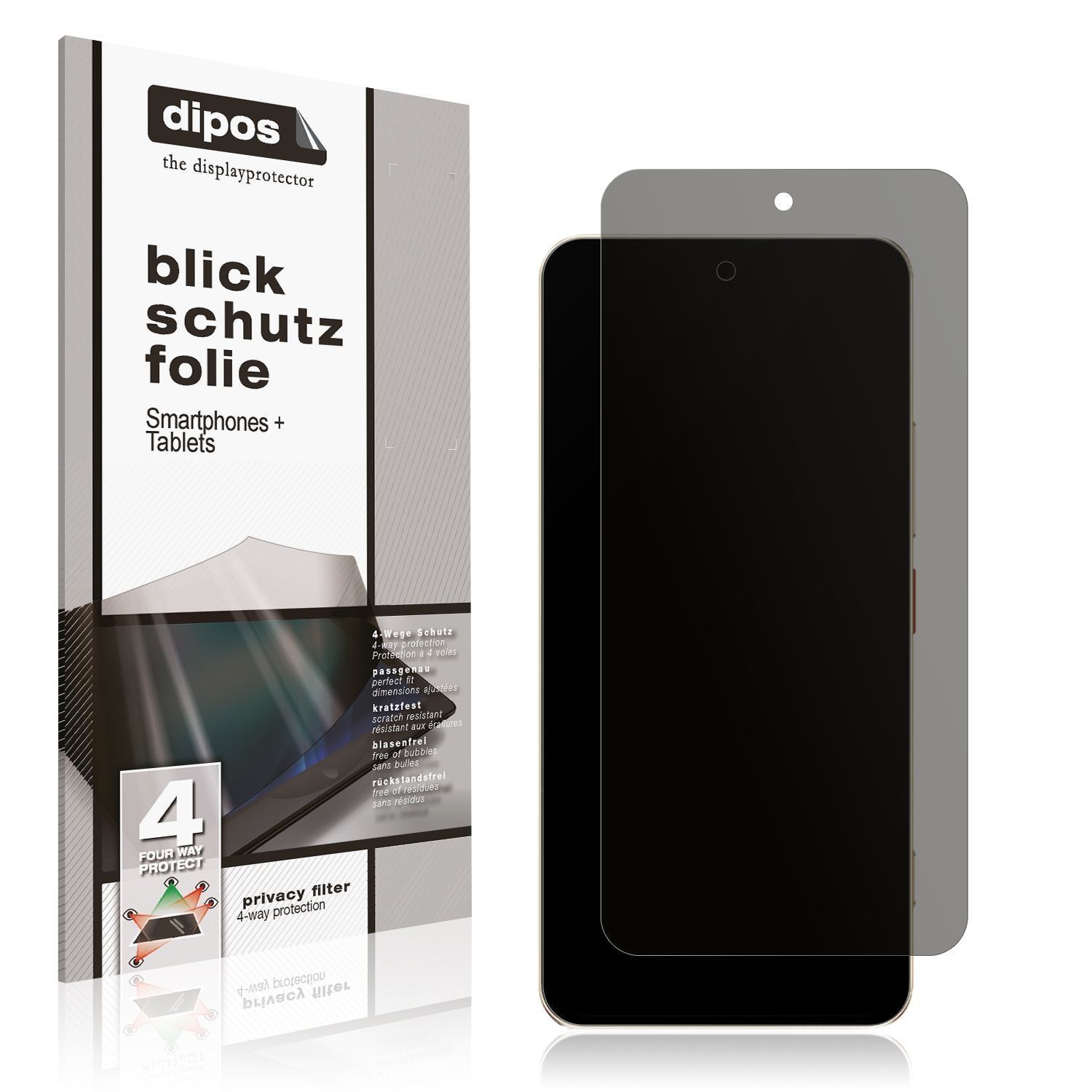 Blickschutzfolie für ZTE Nubia Focus 2 Ultra 5G ma (1)