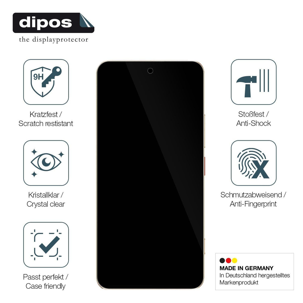 2x 9H Schutzfolie für ZTE Nubia Focus 2 Ultra 5G P (7)