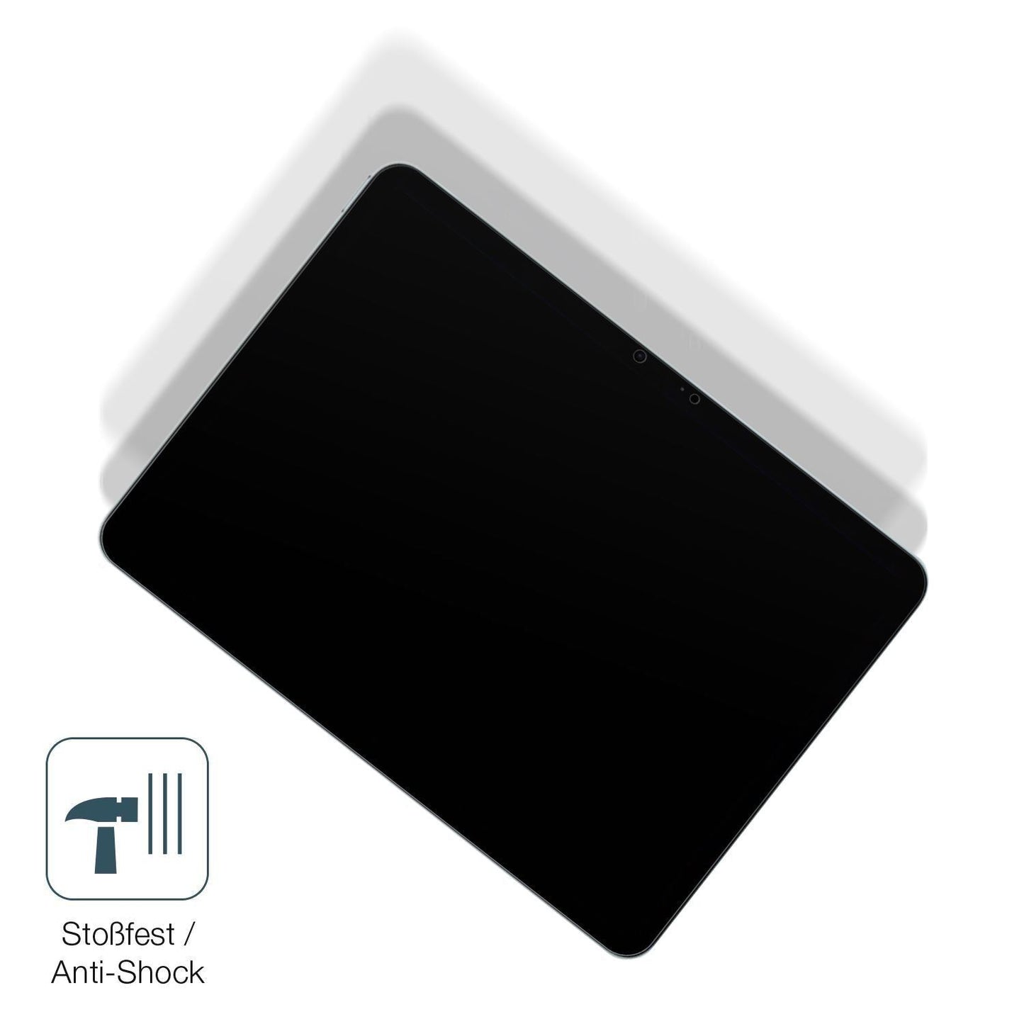 2x 9H Schutzfolie matt für Apple iPad Air 11 Zoll  (4)