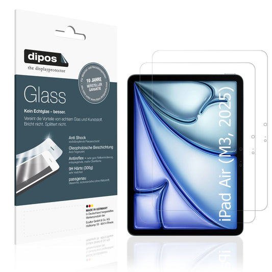 2x 9H Schutzfolie matt für Apple iPad Air 13 Zoll  (1)