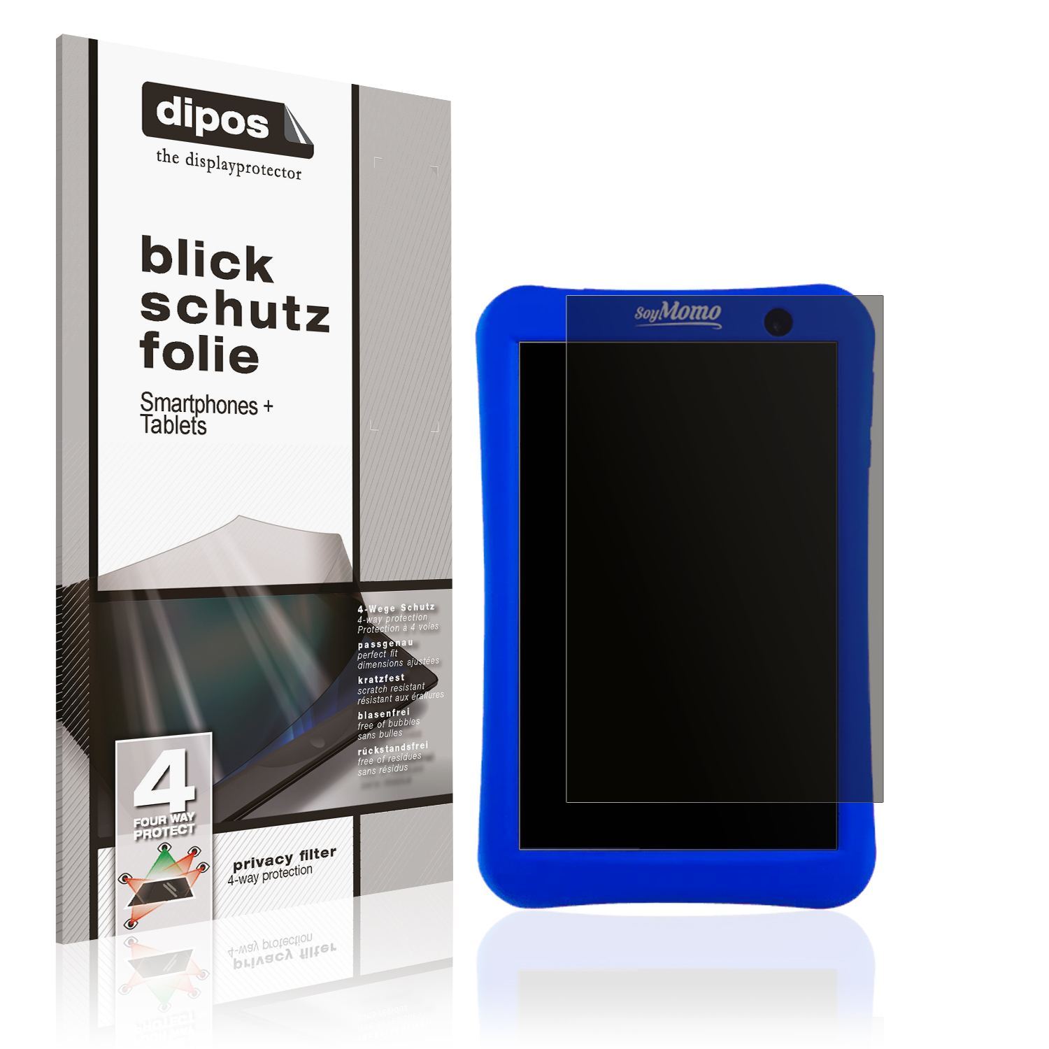 Blickschutzfolie für SoyMomo Tablet Pro matt Schut (1)