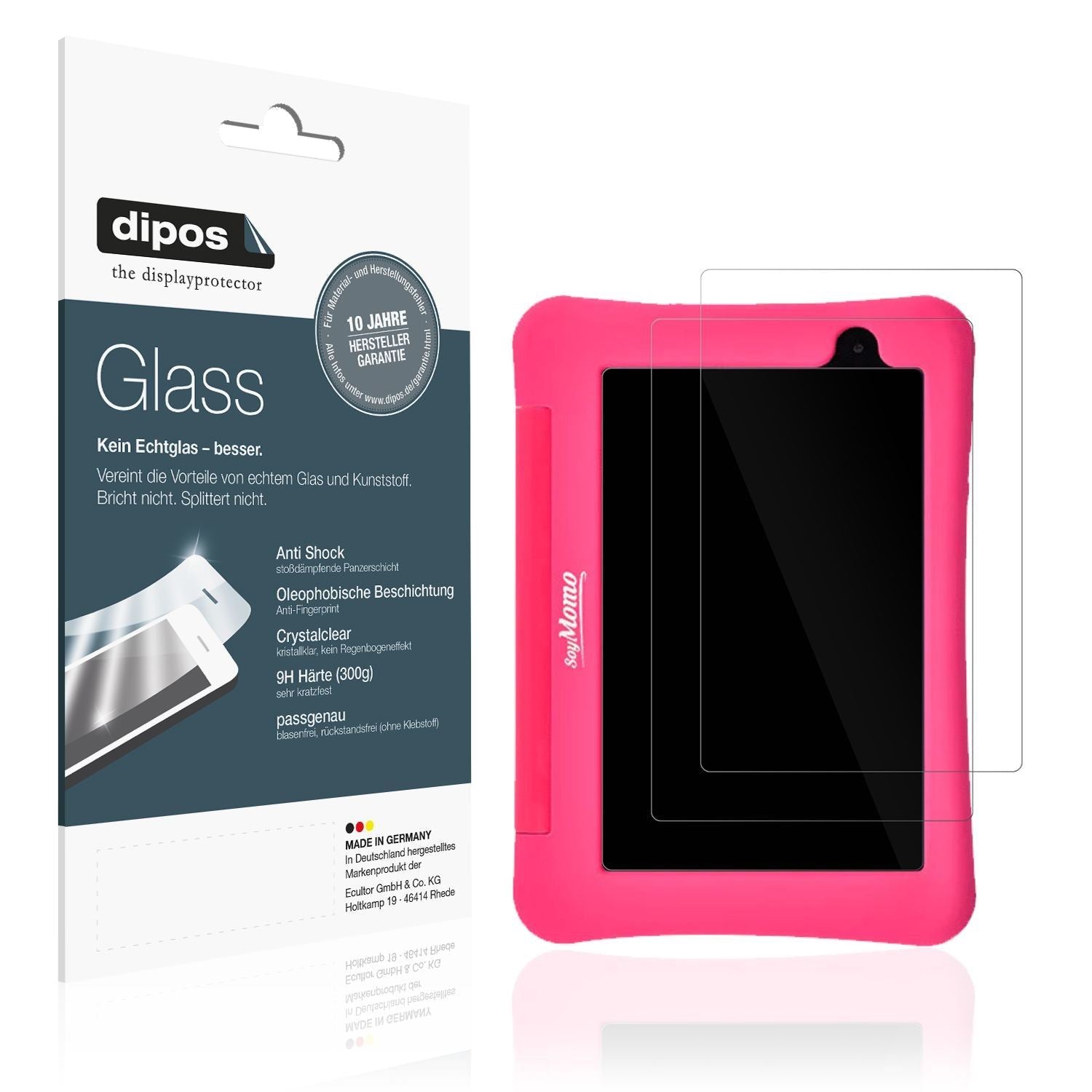 2x 9H Schutzfolie für SoyMomo Tablet Pro 2.0 Panze (1)