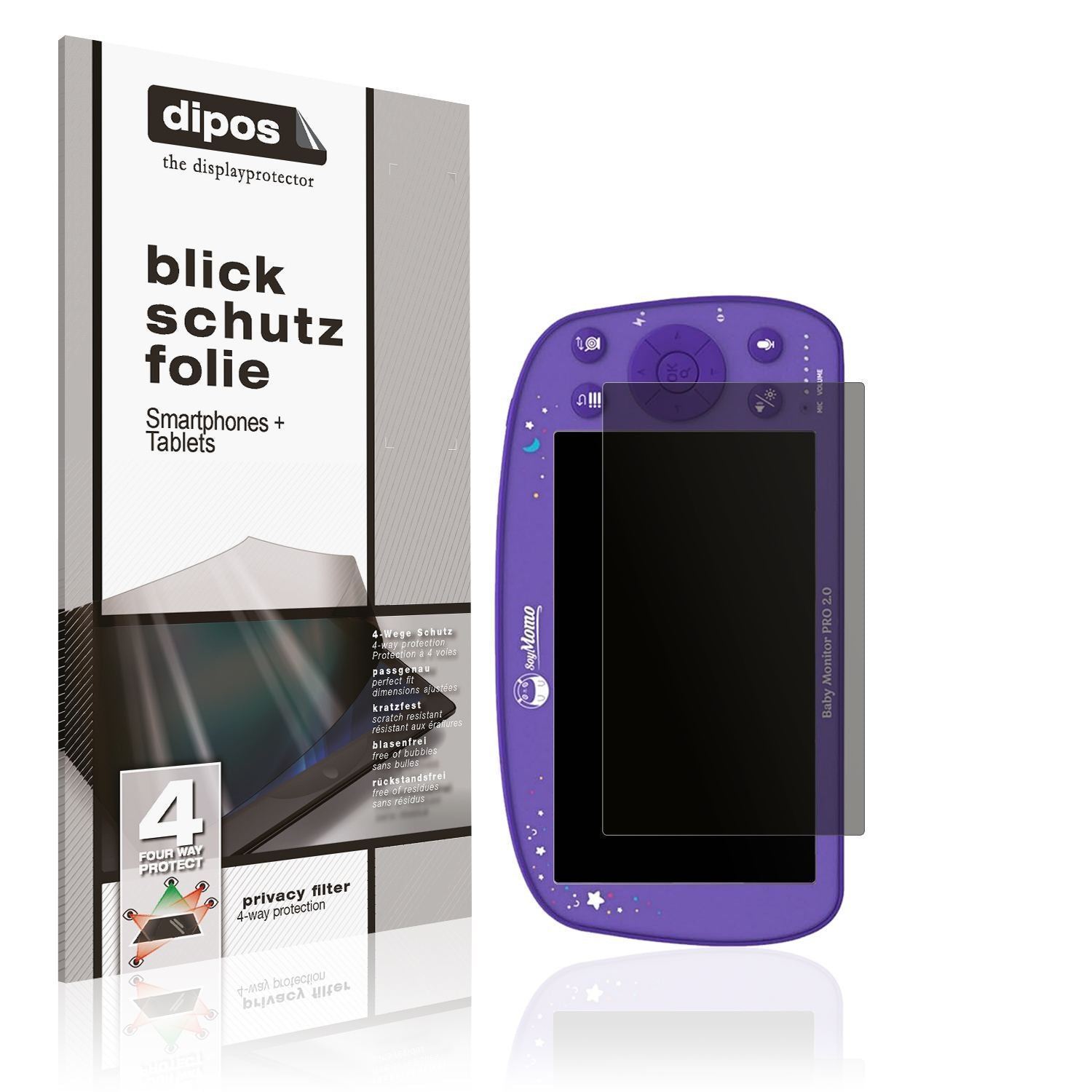 Blickschutzfolie für SoyMomo Baby Monitor Pro 2.0  (1)