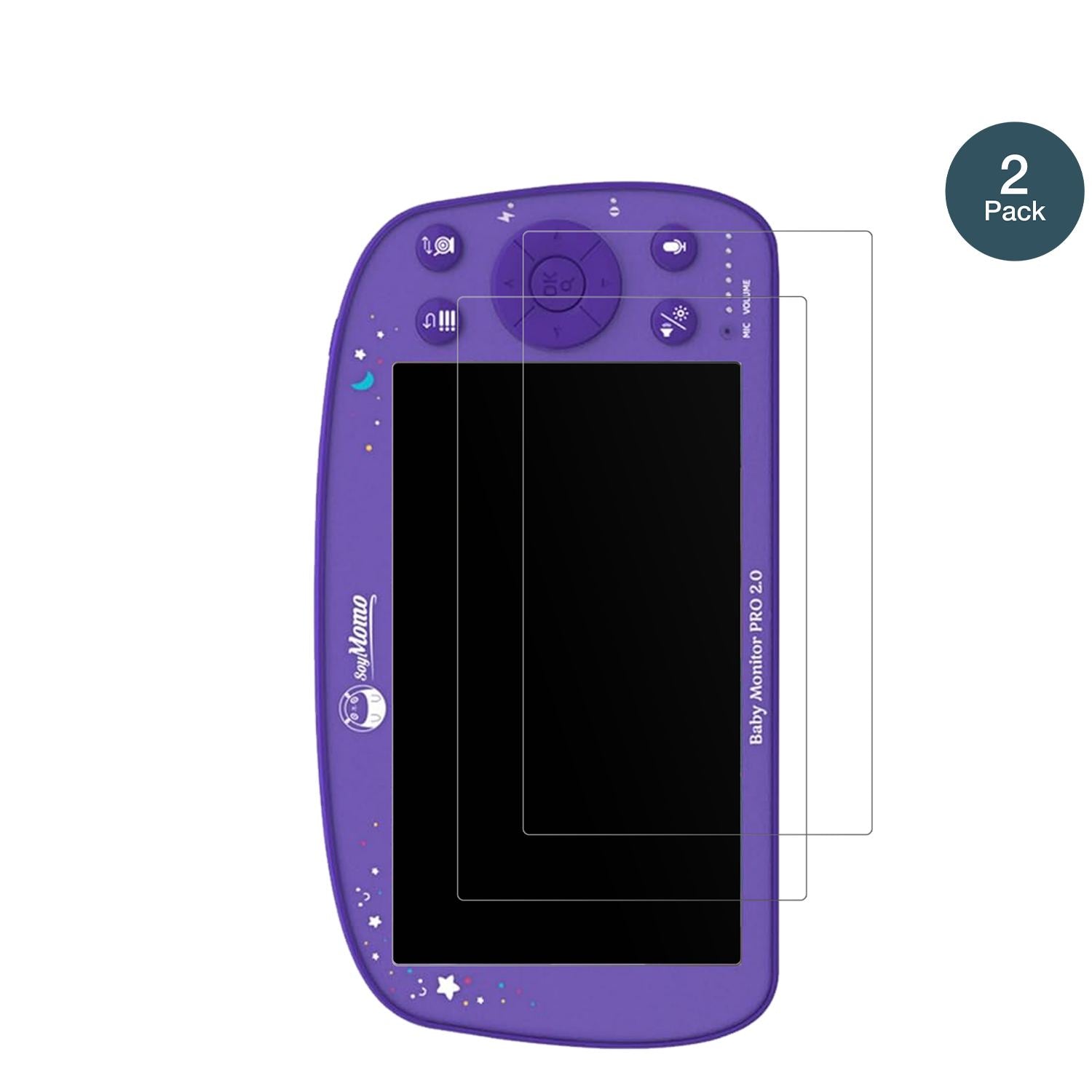 2x 9H Schutzfolie matt für SoyMomo Baby Monitor Pr (2)