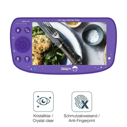 2x Schutzfolie klar für SoyMomo Baby Monitor Pro 1 (4)