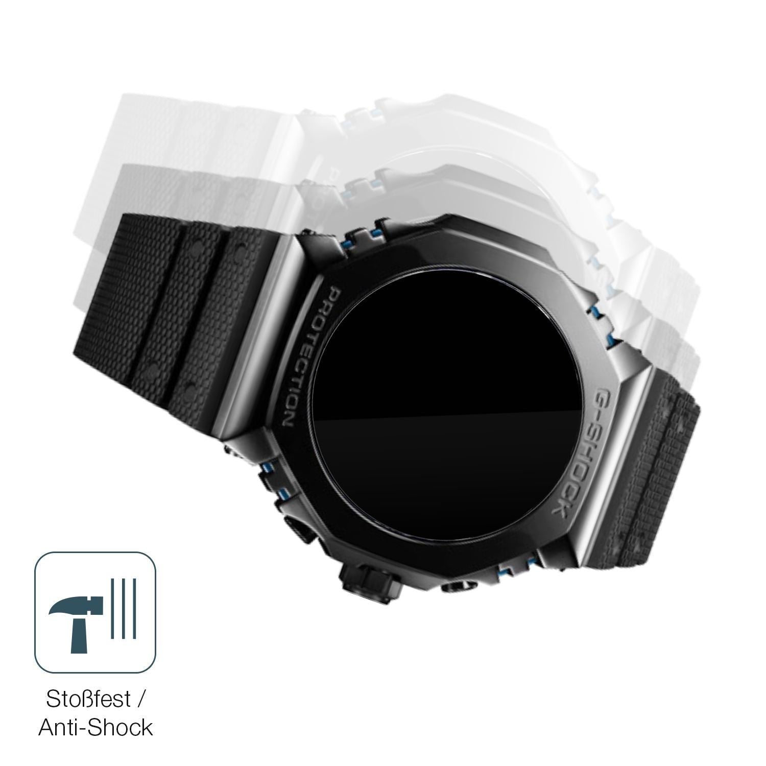 2x 9H Schutzfolie für Casio G-Shock MRG-B2100R Pan (4)