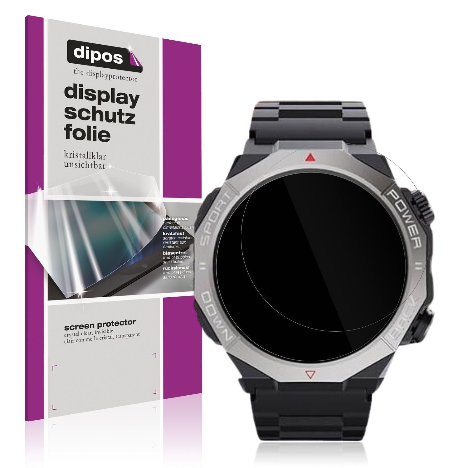 6x Schutzfolie klar für TIMU S81 1.45 Zoll Display (1)