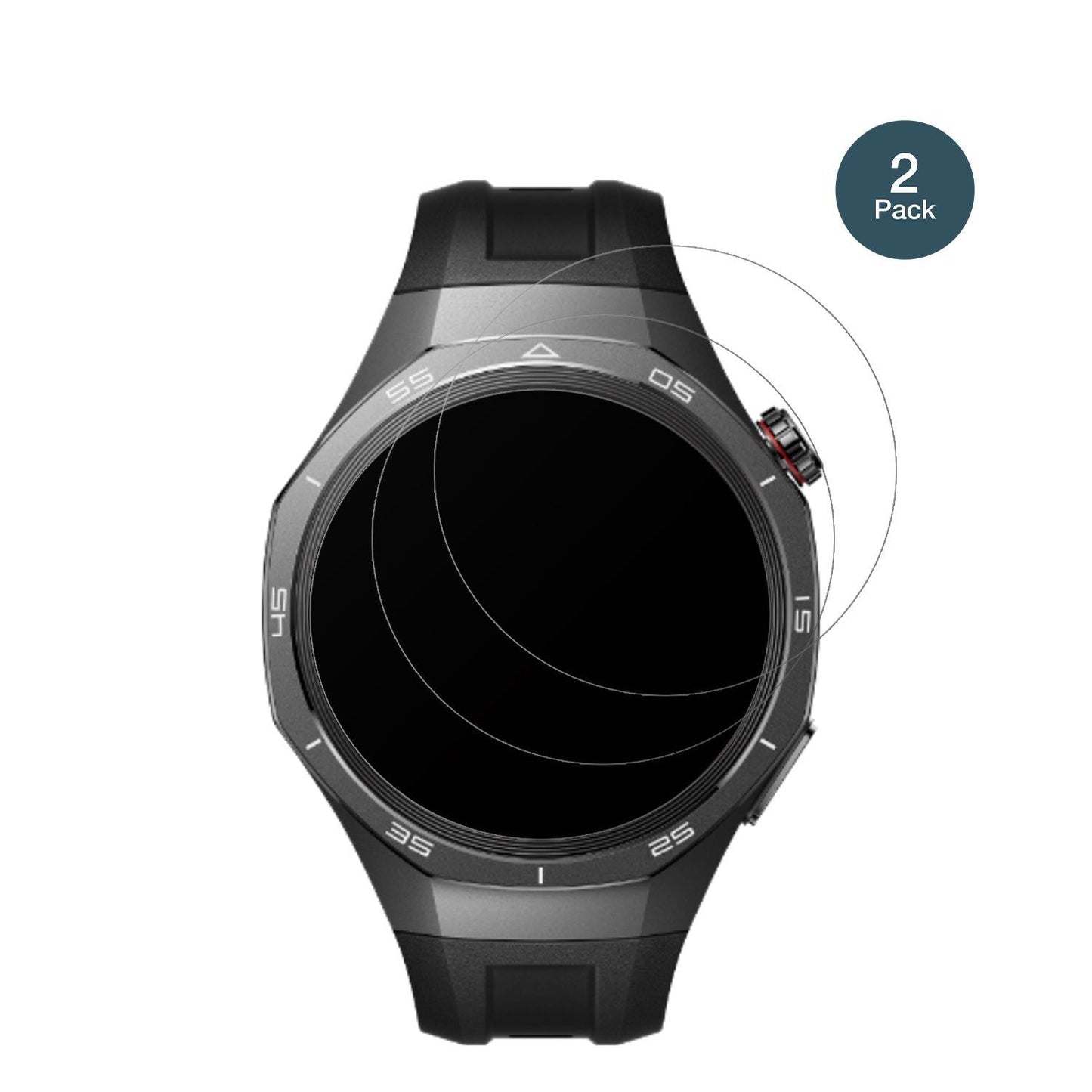 2x 9H Schutzfolie matt für Huawei Watch GT5 41mm P (3)