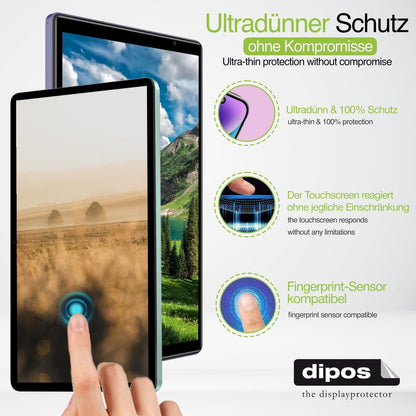 2x Schutzfolie matt für Blackview Oscal Pad 18 Dis (3)